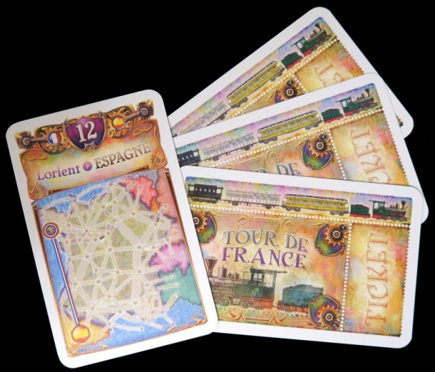 Ticket to Ride Map Collection: Volume 6 – France & Old West