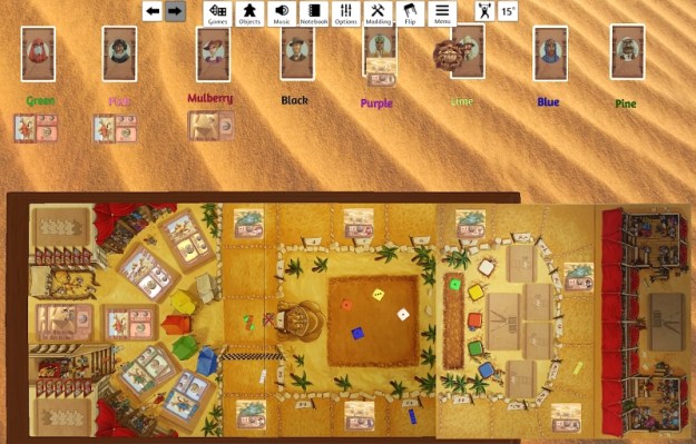 Camel Up on Tabletop Simulator