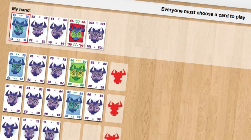 6 Nimmt! on Board Game Arena