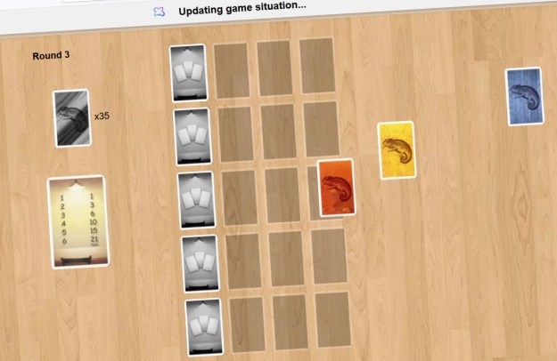 Coloretto on Board Game Arena