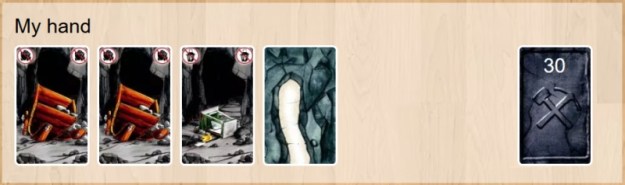 Saboteur on Board Game Arena