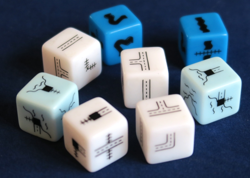 Railroad Ink: Deep Blue Edition