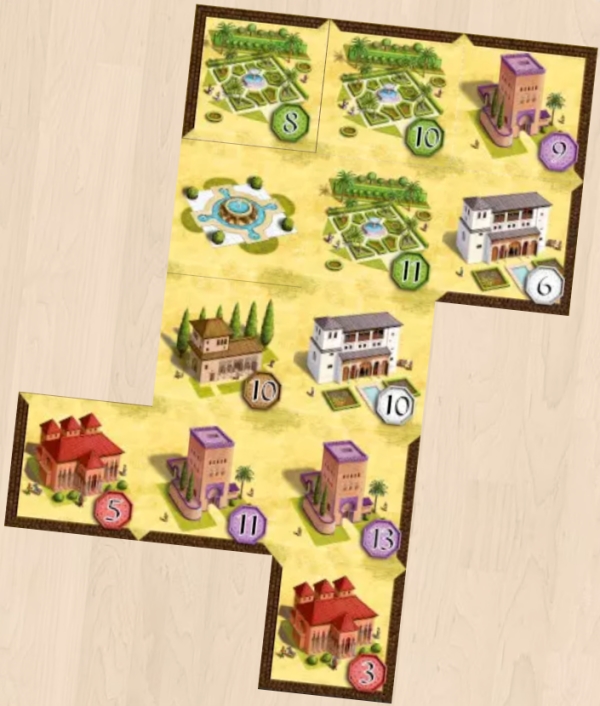 Alhambra on Board Game Arena