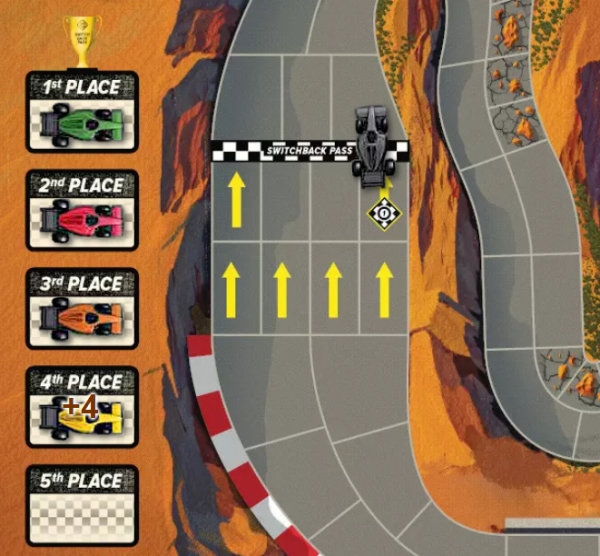 Downforce on Board Game Arena