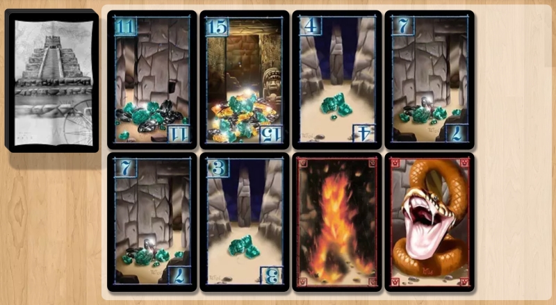 Incan Gold on Board Game Arena