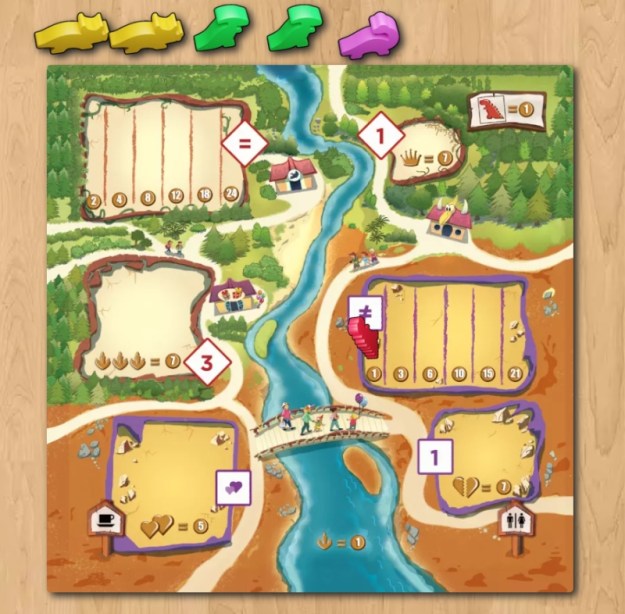 Draftosaurus on Board Game Arena