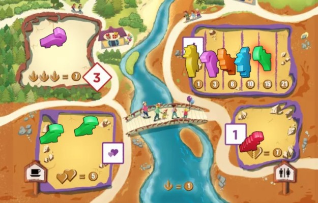 Draftosaurus on Board Game Arena