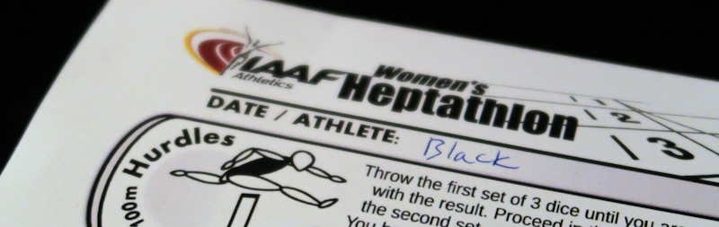 Reiner Knizia's Decathlon (Heptathlon Variant)