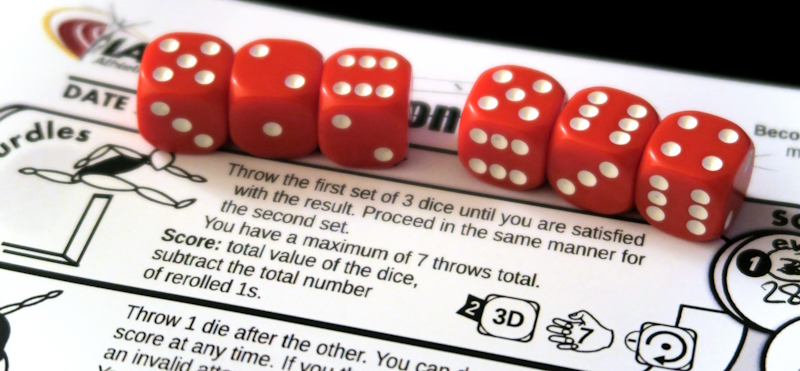 Reiner Knizia's Decathlon (Heptathlon Variant)