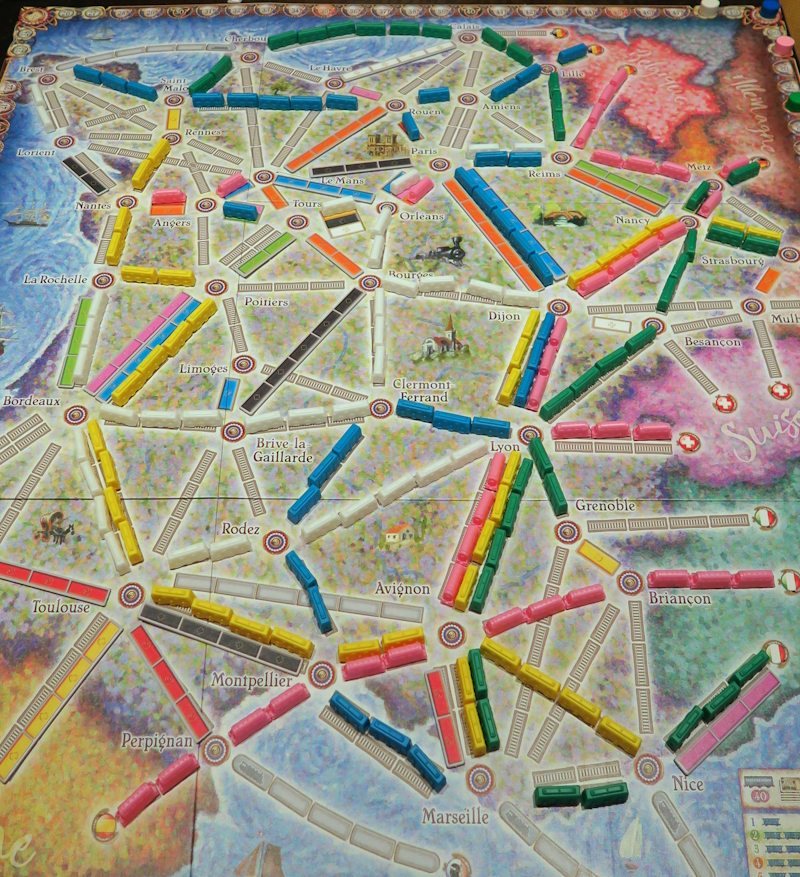 Ticket to Ride Map Collection: Volume 6 – France & Old West