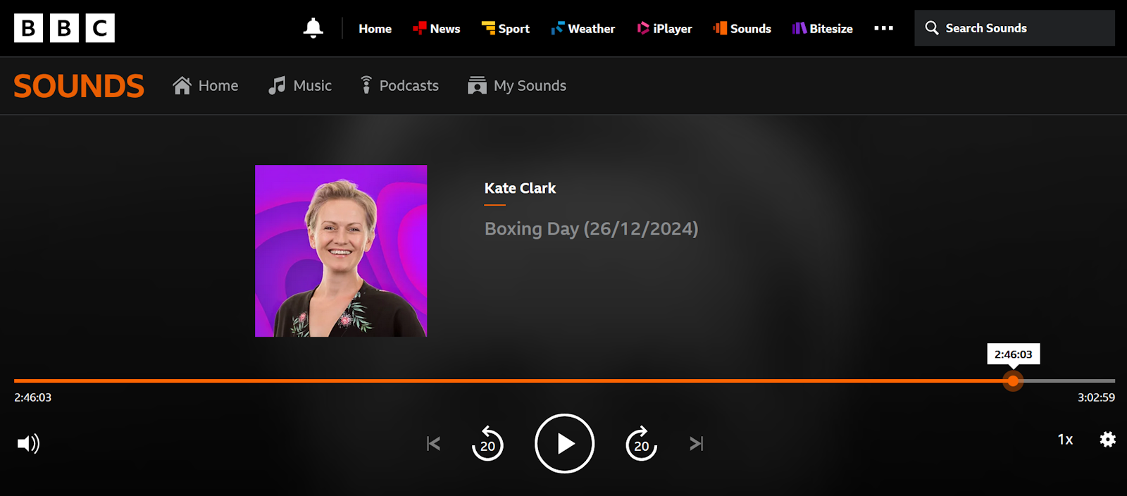 Kate Clarke on BBC Radio Gloucestershire